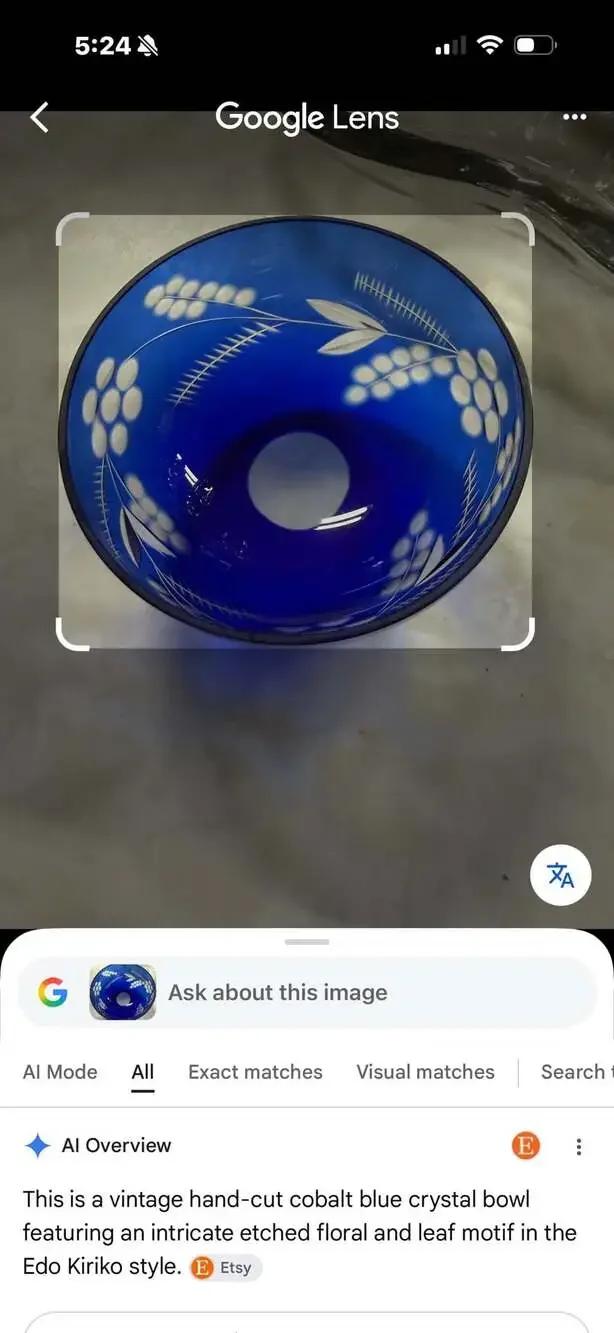 Unbranded cobalt blue